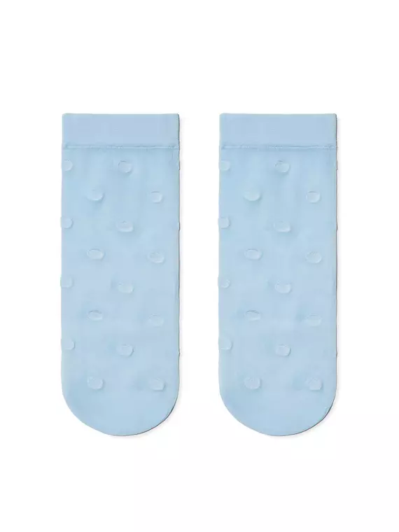 Носки женские в горошек fantasy 16с-124сп light blue, 16С-124СП, 36-39 (23-25), CONTE ELEGANT,  - 2