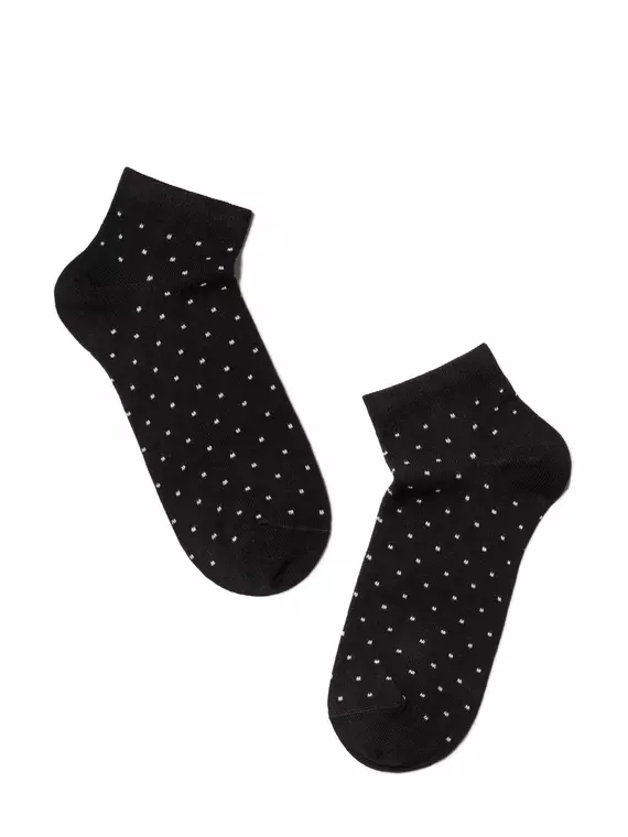 Носки женские esli classic (короткие, 2 пары) 802 черный-серый, 14С-116СПЕ, 36-37 (23), ESLI,  - 3