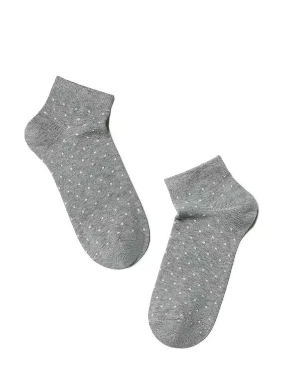 Носки женские esli classic (короткие, 2 пары) 802 черный-серый, 14С-116СПЕ, 36-37 (23), ESLI,  - 4