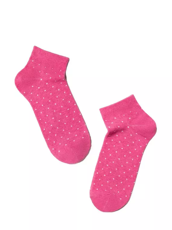 Носки женские esli classic (короткие, 2 пары) 802 розовый-бирюза, 14С-116СПЕ, 38-39 (25), ESLI,  - 3