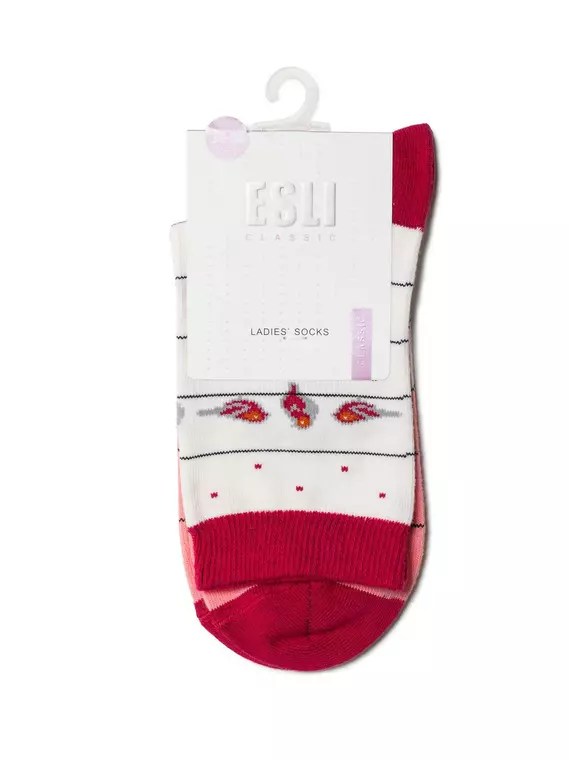 Носки женские esli classic 113 светло-розовый, 15С-20СПЕ, 36-37 (23), ESLI,  - 3