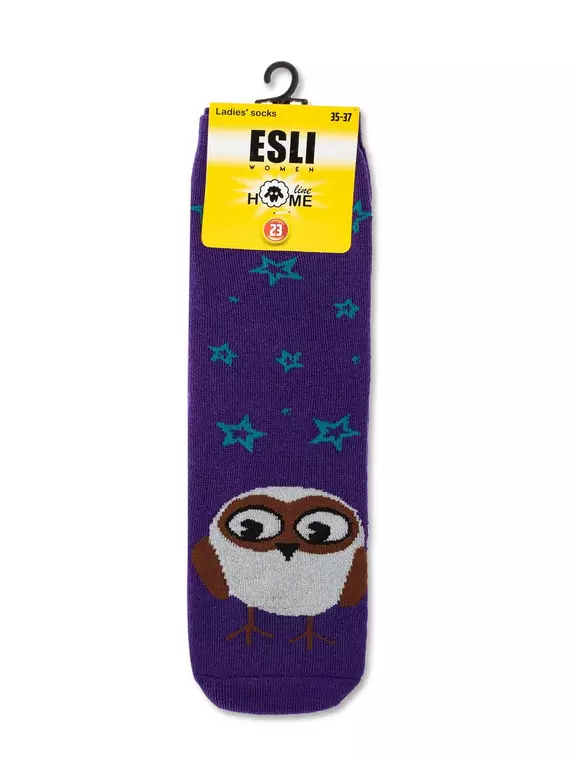 Носки женские esli home line 52-118  010 фиолетовый, 52-118, 38-39 (25), ESLI,  - 2