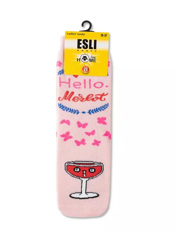 Носки женские esli home line 52-118  337 нюдовый, 52-118, 36-37 (23), ESLI,  - 3