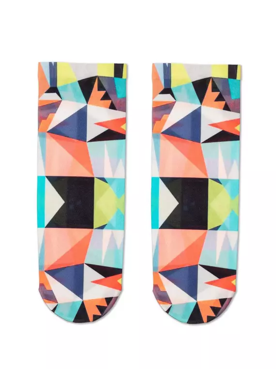 Носки женские с принтом fantasy 70  079 mix, 17С-34СП, 36-39 (23-25), CONTE ELEGANT,  - 1