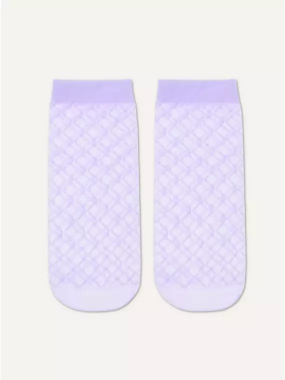 Носки женские в крупные ромбы conte 21с-145сп violet, 21С-145СП, 36-39 (23-25), CONTE ELEGANT,  - 2
