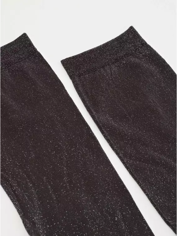 Носки женские сияющие с люрексом conte 21с-150сп grafit, 21С-150СП, 36-39 (23-25), CONTE ELEGANT,  - 3