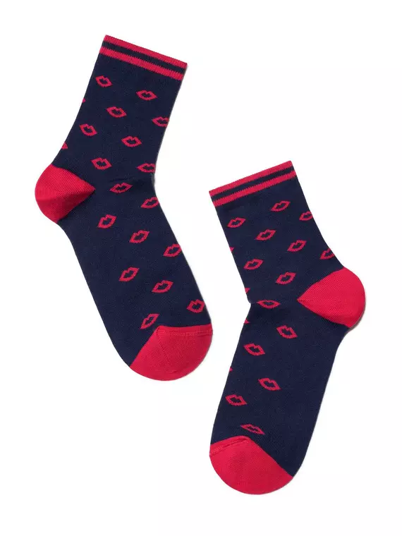 Носки женские хлопковые conte classic 202 темно-синий, 7С-22СП, 38-39 (25), CONTE ELEGANT,  - 2