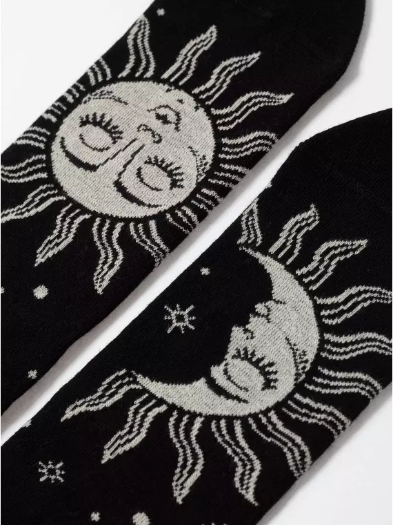 Носки женские хлопковые happy 355 черный, 18С-227СП, 36-39 (23-25), CONTE ELEGANT,  - 4