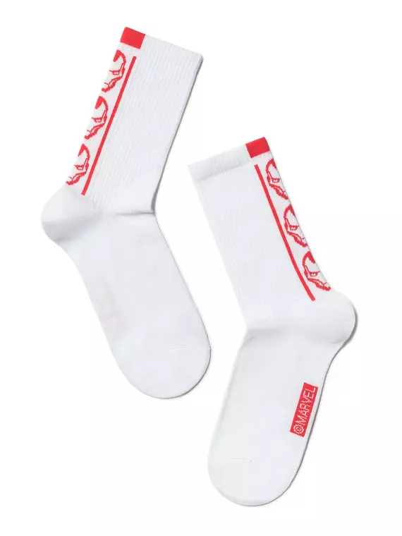 Удлиненные женские носки conte с рисунками ©marvel 175 белый, 19С-116СПМ, 36-39 (23-25), CONTE ELEGANT,  - 3