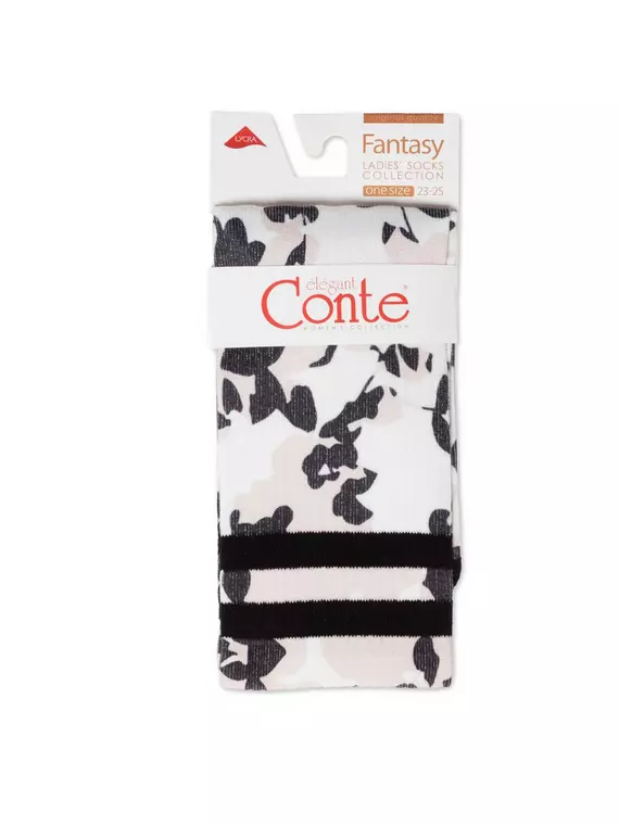 Носки женские хлопковые fantasy 326 бежевый, 20С-12/1СП, 36-39 (23-25), CONTE ELEGANT,  - 3