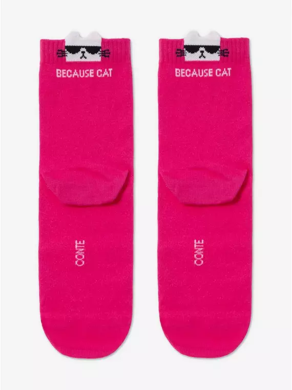 Хлопковые женские носки conte (3 пары в коробке) 763 ассорти, 17С-183СП, 38-39 (25), CONTE ELEGANT,  - 8