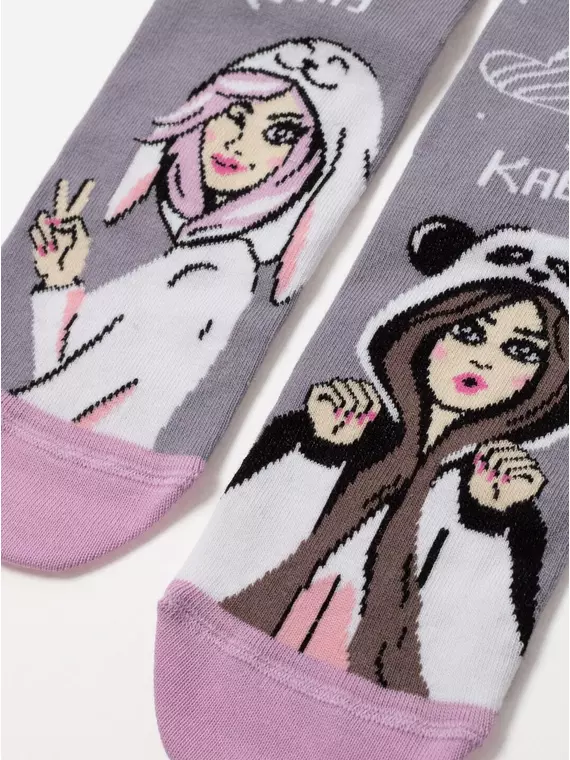 Хлопковые женские носки conte (3 пары в коробке) 764 ассорти, 18С-227СП, 36-39 (23-25), CONTE ELEGANT,  - 10