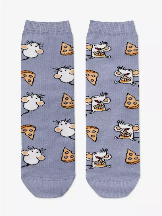 Хлопковые женские носки conte (3 пары в коробке) 766 ассорти, 18С-227СП, 36-39 (23-25), CONTE ELEGANT,  - 4