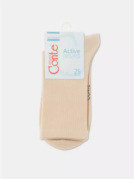 Удлиненные хлопковые женские носки (3 пары) 772 ассорти, , 36-37 (23), , - 13