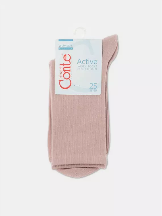 Удлиненные хлопковые женские носки (3 пары) 772 ассорти, , 36-37 (23), , - 15