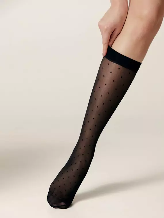 Гольфы женские fantasy dots, 21C-147СП, 36-39 (23-25), CONTE ELEGANT,  - 2