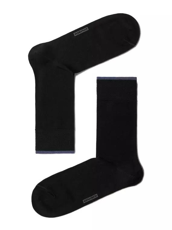 Носки мужские diwari classic (3 пары) 000 черный, 5С-08СП, 40-41 (25), DIWARI,  - 4