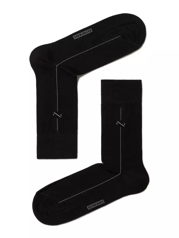 Носки мужские diwari classic 005 черный, 5С-08СП, 40-41 (25), DIWARI,  - 1