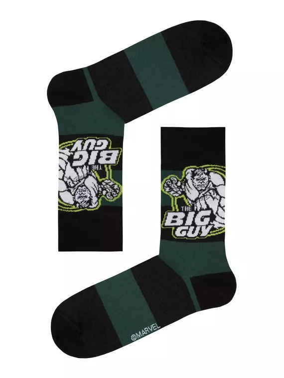 Носки мужские diwari ©marvel 062 темно-зеленый, 17С-140СПМ, 42-43 (27), DIWARI,  - 1