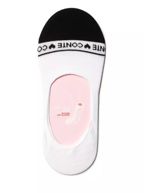 Подследники женские хлопковые classic 228 белый, 16С-12СП, 38-39 (25), CONTE ELEGANT,  - 2