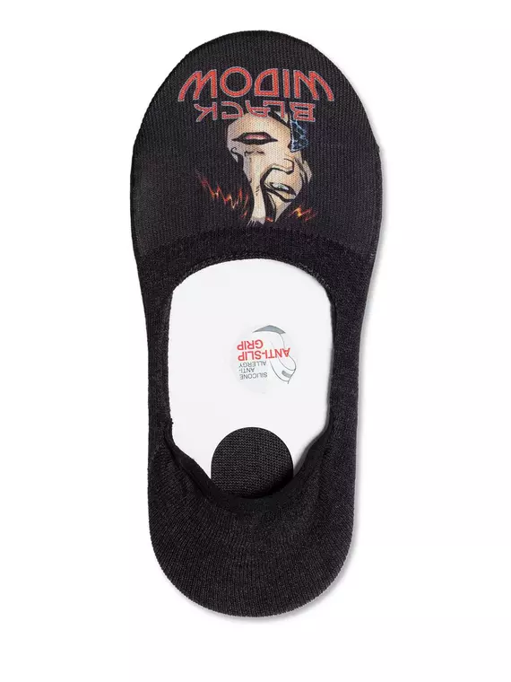 Подследники женские хлопковые с героями ©marvel 219 черный, 20С-28СПМ, 36-37 (23), CONTE ELEGANT,  - 2