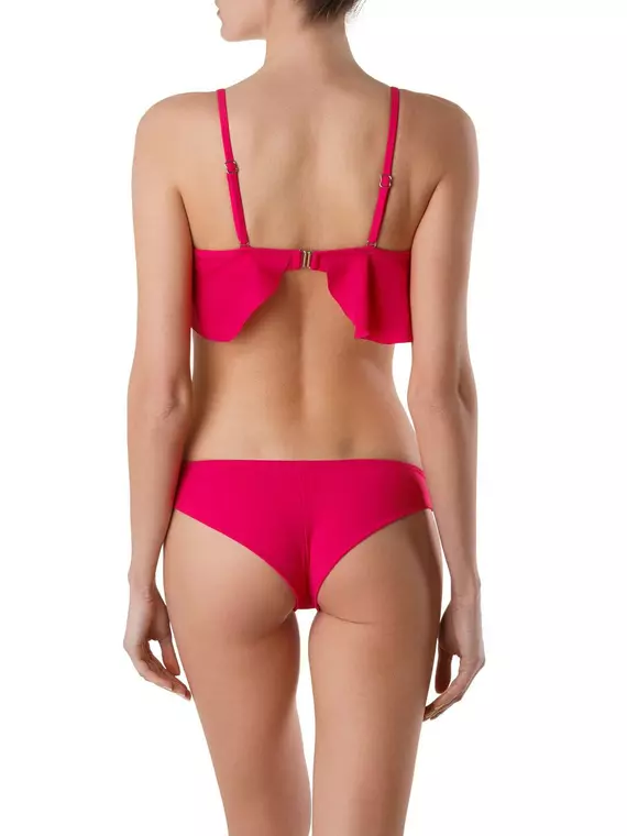 Бюстгалтер купальный женский лиф-балконет с воланами milly, MILLY, 70(A), ESLI,  - 4