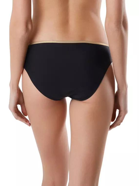 Трусы купальные с эффектной золотой окантовкой ambition 0317, AMBITION, 102/XL, ESLI,  - 2