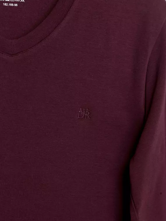 Джемпер мужской diwari md 696 dark bordo, , 182,188-112/3XL, DIWARI, - 6