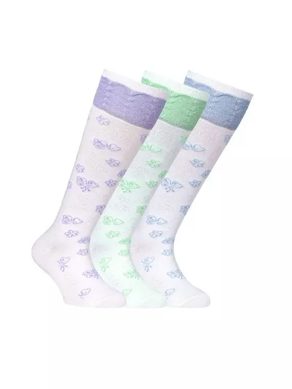 Гольфы детские conte-kids tip-top (люрекс) 017 салатовый, 7С-71СП, 20, CONTE-KIDS,  - 2