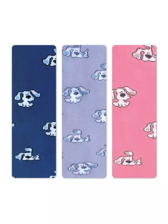 Детские колготки sof-tiki (махровые внутри) с рисунками 193 бледно-фиолетовый, 7С-38СП, 62-74 (12), CONTE-KIDS,  - 2