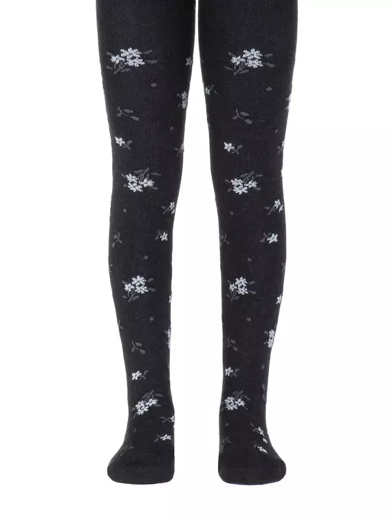 Детские колготки conte-kids tip-top 549 черный, 4С-04СП, 116-122 (18), CONTE-KIDS,  - 1