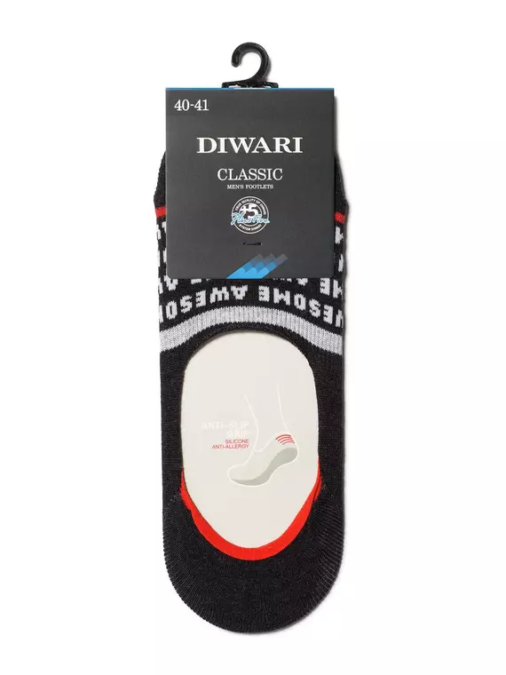 Подследники мужские classic 130 черный, 16С-17СП, 42-43 (27), DIWARI,  - 2