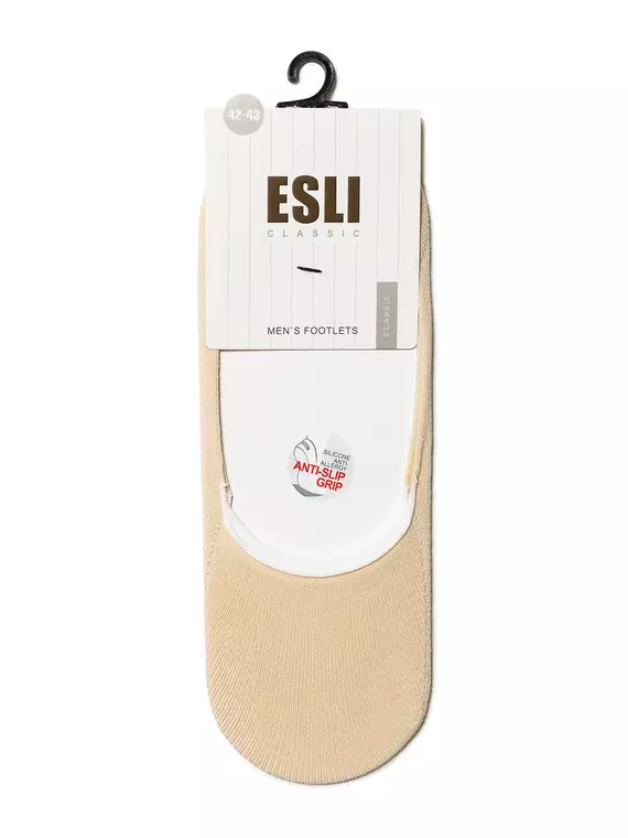 Подследники мужские esli classic 000 бежевый, 16С-18СПЕ, 40-41 (25), ESLI,  - 2