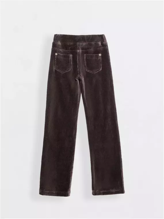 Брюки для девочек conte jaclin chocolate, 16С-208ДТСП, 128-68, CONTE ELEGANT,  - 2