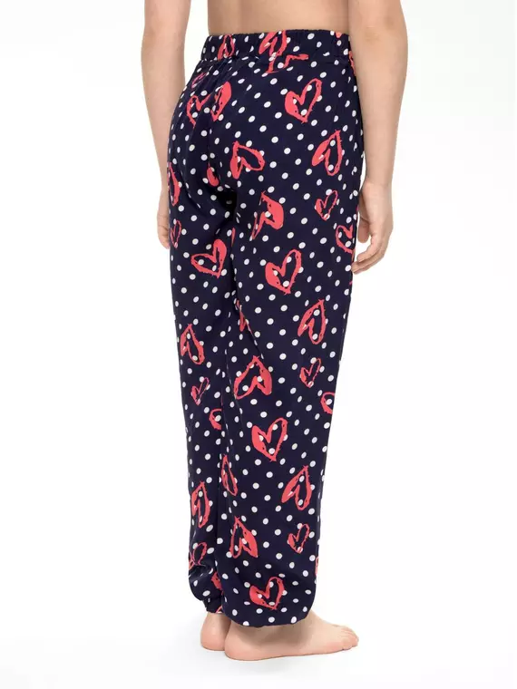 Брюки для девочек pois navy, 16С-135ДТСП, 116-60-54, CONTE ELEGANT,  - 2