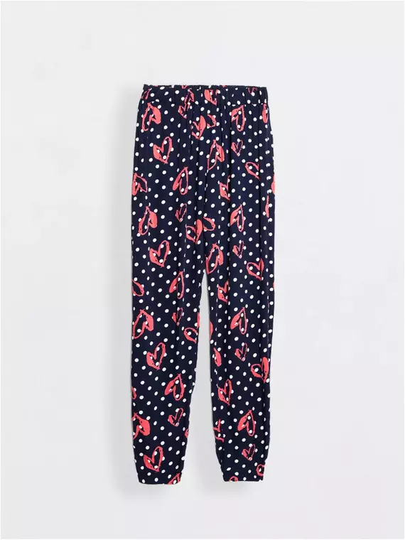 Брюки для девочек pois navy, 16С-135ДТСП, 116-60-54, CONTE ELEGANT,  - 4