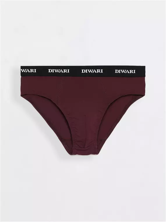 Трусы мужские basic slip 148 bordo, 9С-249ТСП, 78,82/S, DIWARI,  - 2