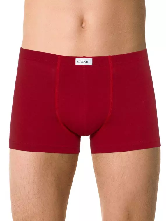 Трусы шорты мужские diwari basic men msh 2127 dark red, 20С-1073ТСП, 102,106/XL, DIWARI,  - 2