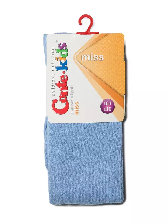 Колготки детские conte-kids miss 268 голубой, 7С-80СП, 92-98 (14), CONTE-KIDS,  - 2
