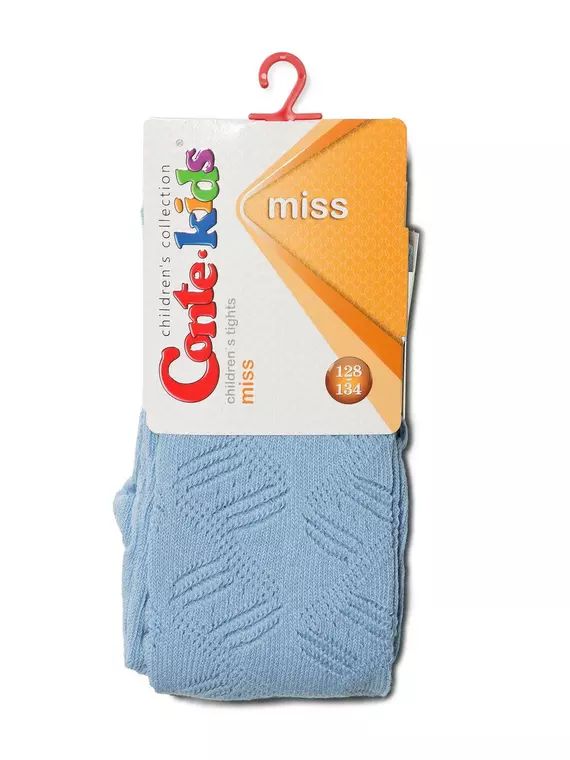 Колготки детские conte-kids miss 272 голубой, 7С-80СП, 116-122 (18), CONTE-KIDS,  - 2