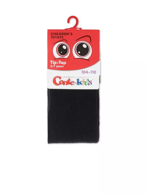 Колготки детские conte-kids tip-top 566 черный, 4С-02СП, 128-134 (20), CONTE-KIDS,  - 2