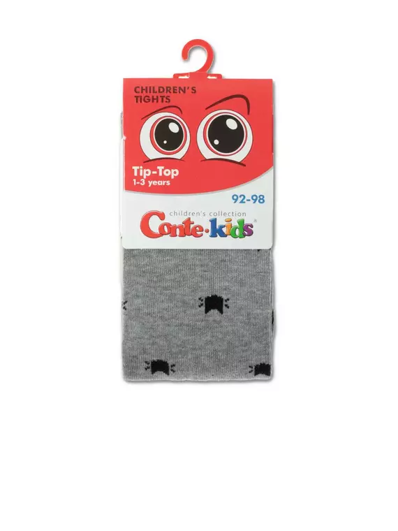 Колготки детские conte-kids tip-top 567 серый, 4С-02СП, 116-122 (18), CONTE-KIDS,  - 2