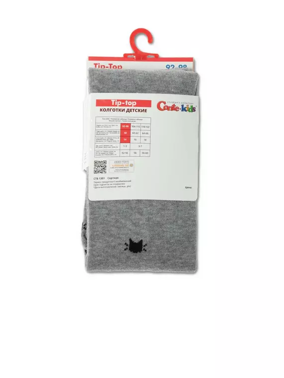 Колготки детские conte-kids tip-top 567 серый, 4С-02СП, 116-122 (18), CONTE-KIDS,  - 3