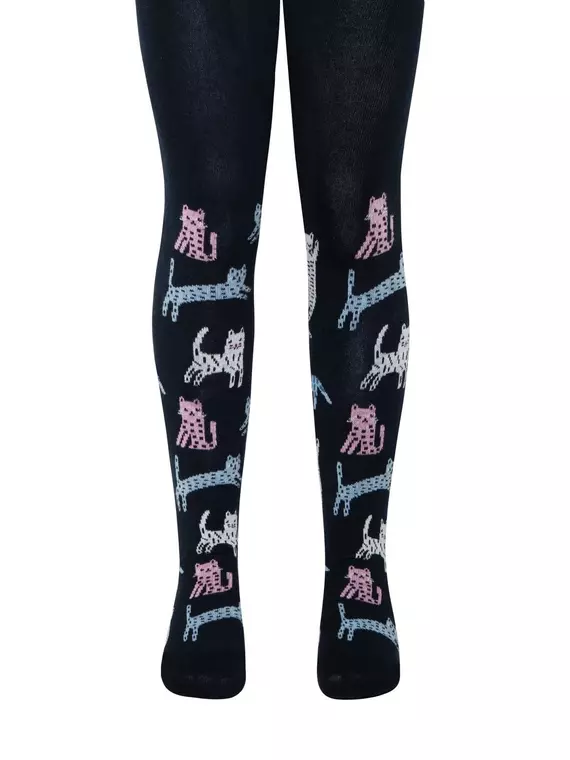 Колготки детские conte-kids tip-top 575 темно-синий, 4С-03СП, 104-110 (16), CONTE-KIDS,  - 1