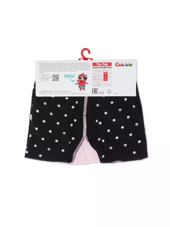 Колготки детские conte-kids tip-top 582 черный, 4С-01СП, 80-86 (14), CONTE-KIDS,  - 3