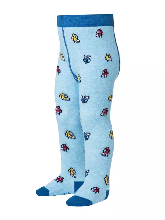 Детские колготки tip-top 441 голубой, 4С-01СП, 62-74 (12), CONTE-KIDS,  - 2