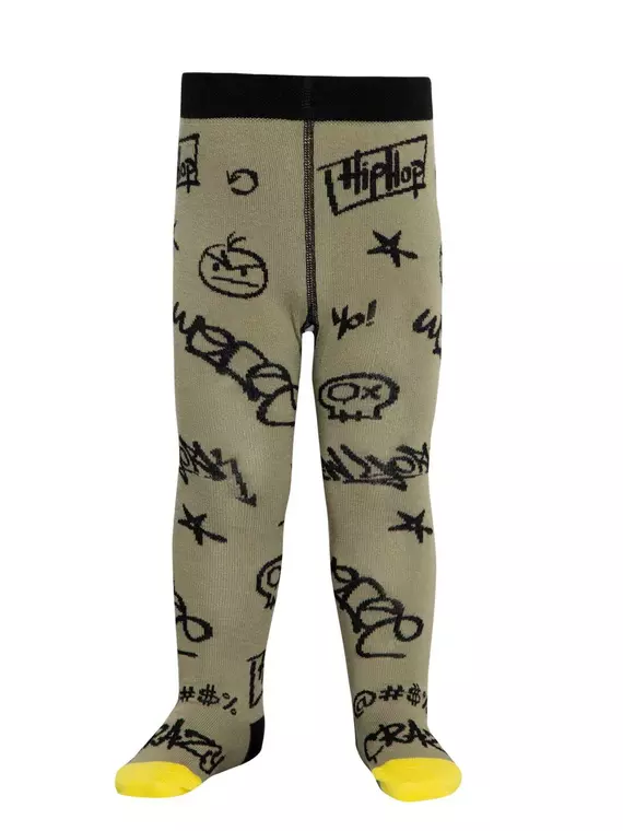 Колготки детские conte-kids tip-top 578 горчичный, 4С-01СП, 80-86 (14), CONTE-KIDS,  - 2