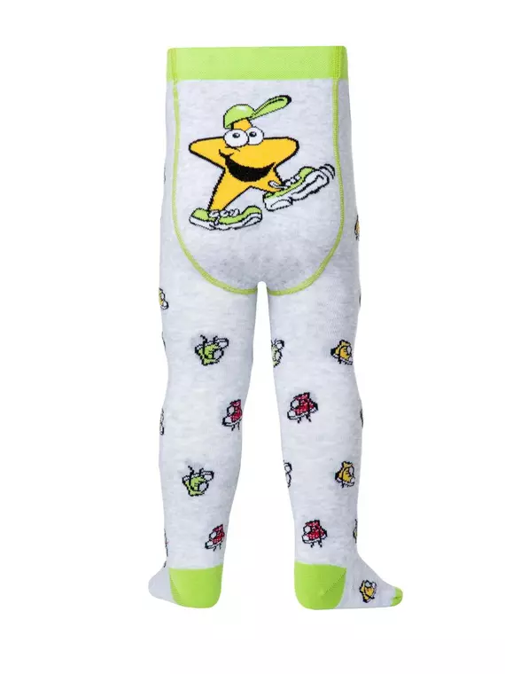 Детские колготки tip-top 441 светло-серый, 4С-01СП, 62-74 (12), CONTE-KIDS,  - 2