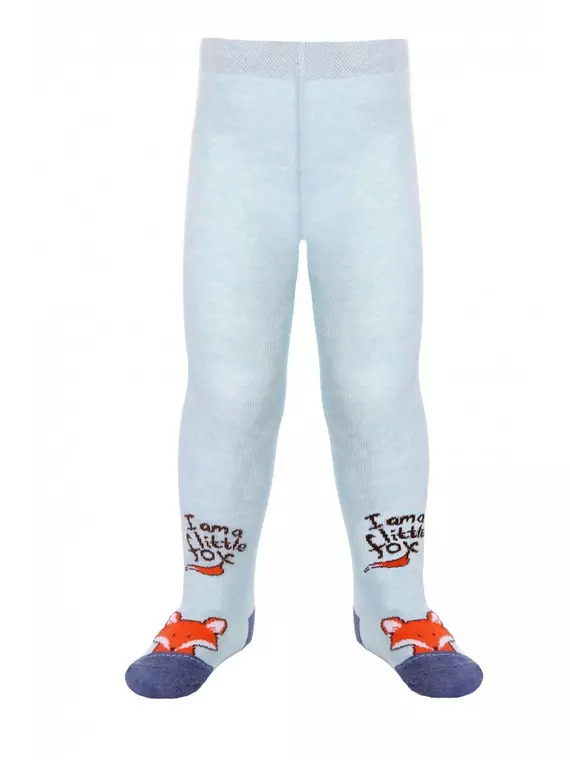 Колготки детские tip-top 440 бледно-бирюзовый, 4С-01СП, 62-74 (12), CONTE-KIDS,  - 2