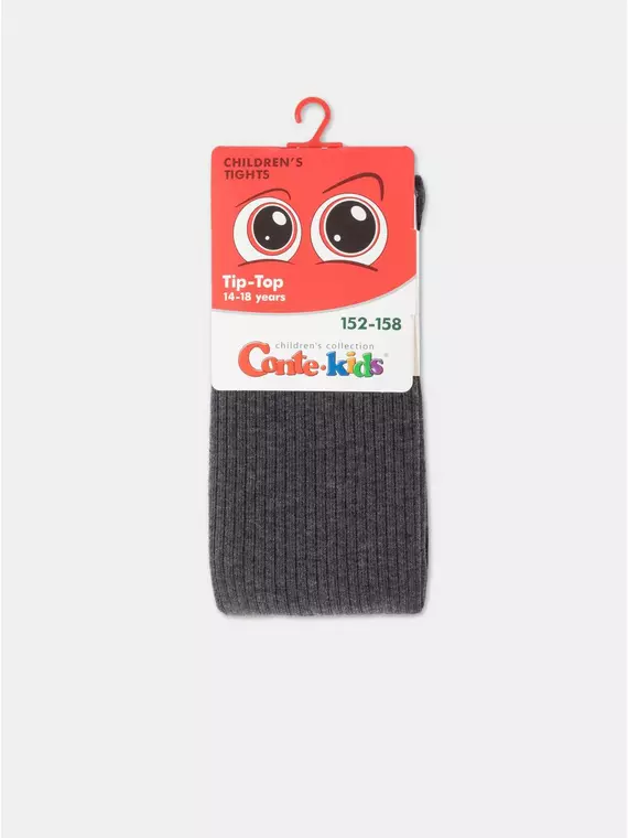 Колготки подростковые tip-top 566 темно-серый, 17С-149СП, 152-158 (23), CONTE-KIDS,  - 2